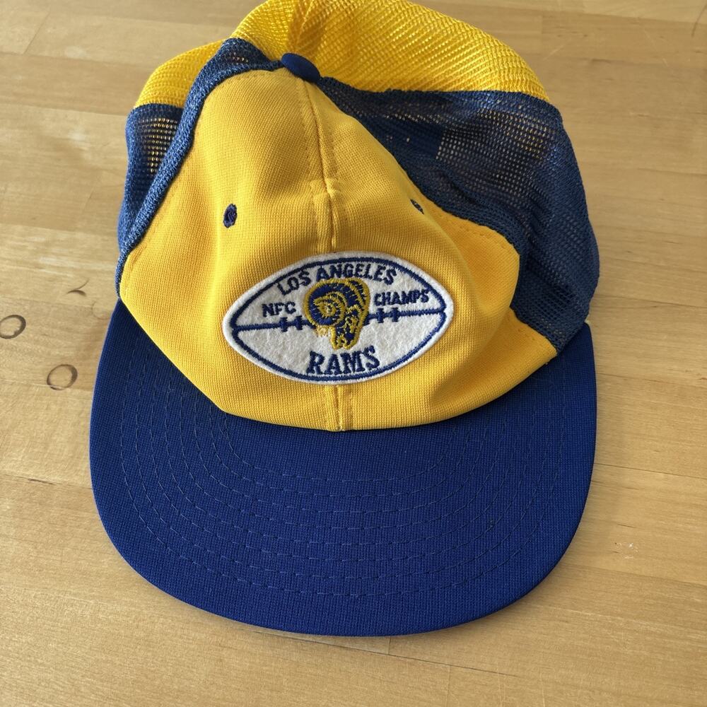 1979 vintage Los Angeles Rams mesh trucker snapback "NFC Champs"